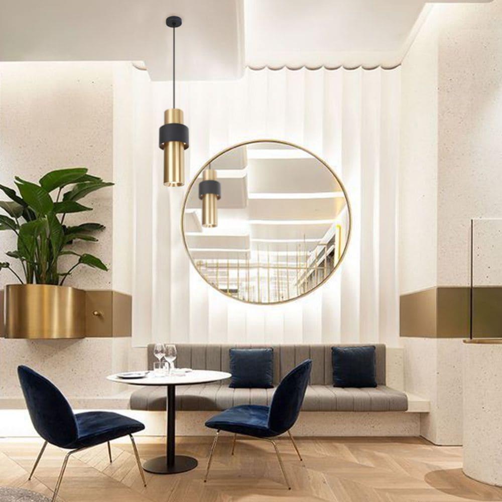 Подвесной светильник Lumien Hall Брессо LH4096/1P-GD-SBK