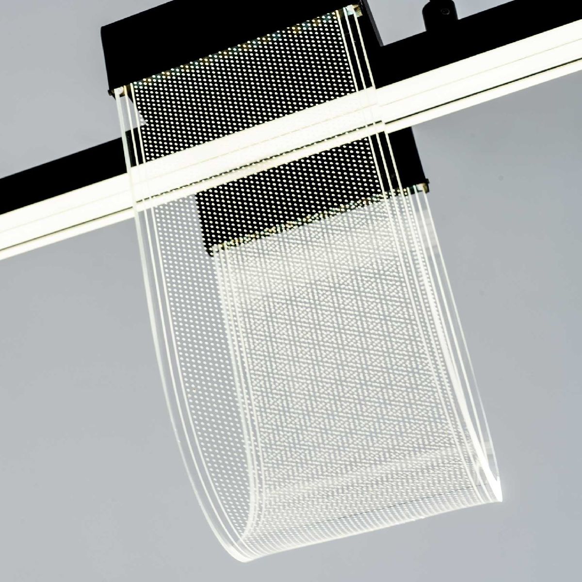 Подвесная люстра LED4U L7707-1200 BK