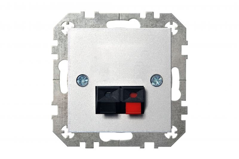 Аудио розетка одноместная Liregus Epsilon 28-184