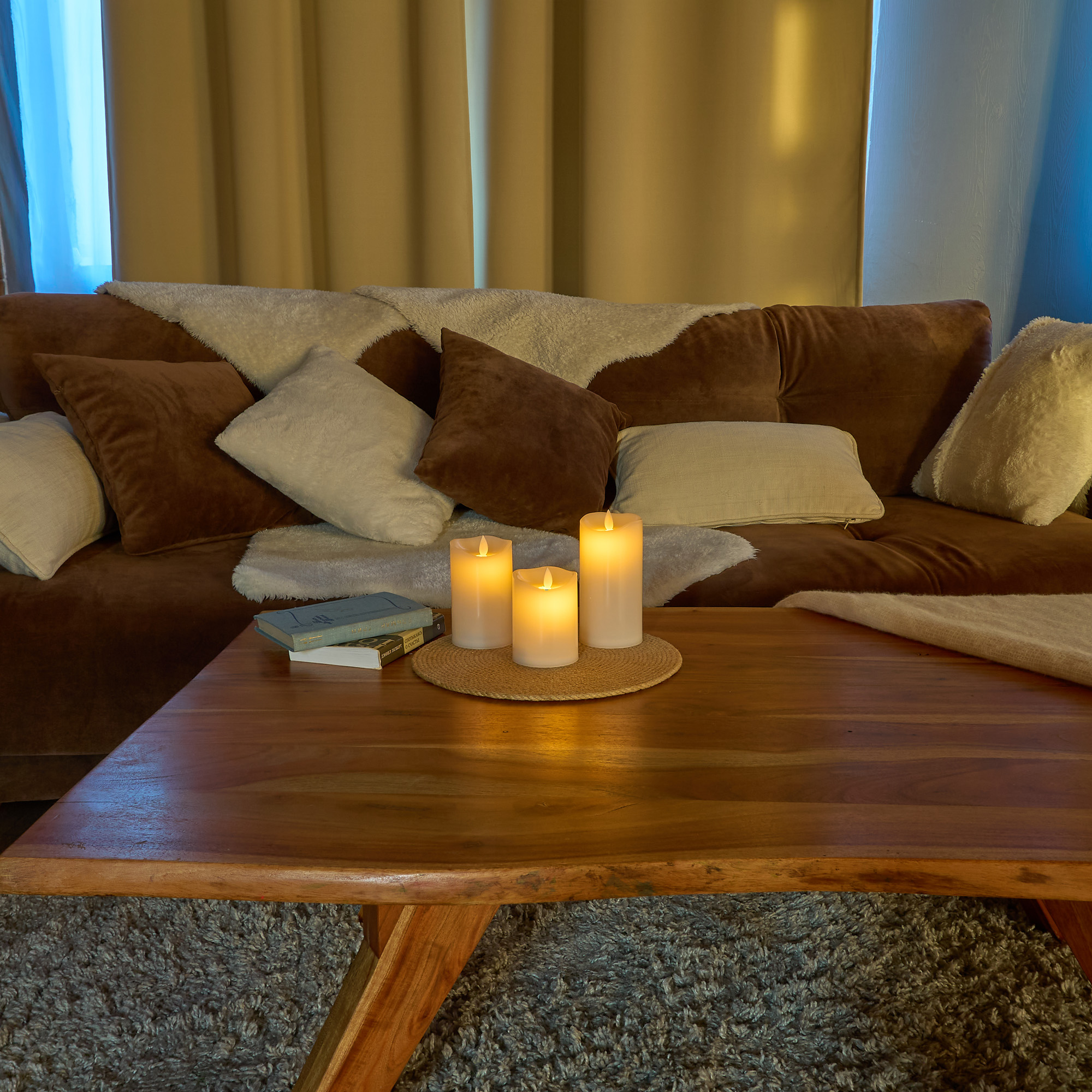 Фигурка светодиодная Свеча Uniel ULD-F065 WW RC CANDLE SET3 UL-00012459