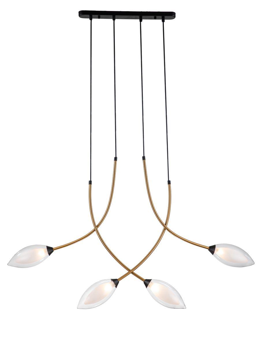 Подвесная люстра Indigo Fiore 13001/4P Black V000141