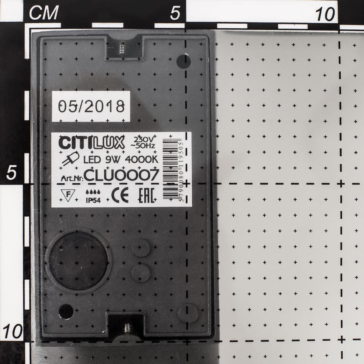 Уличный настенный светодиодный светильник Citilux CLU0007 в Москве