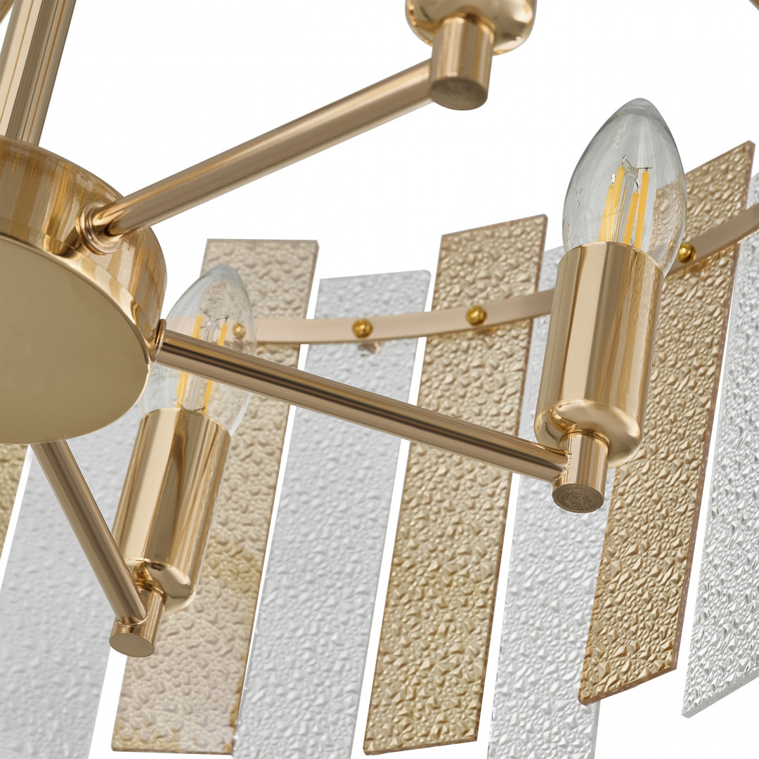 Люстра на штанге Arte Milano Sorrento 372109/6/350/500 GD