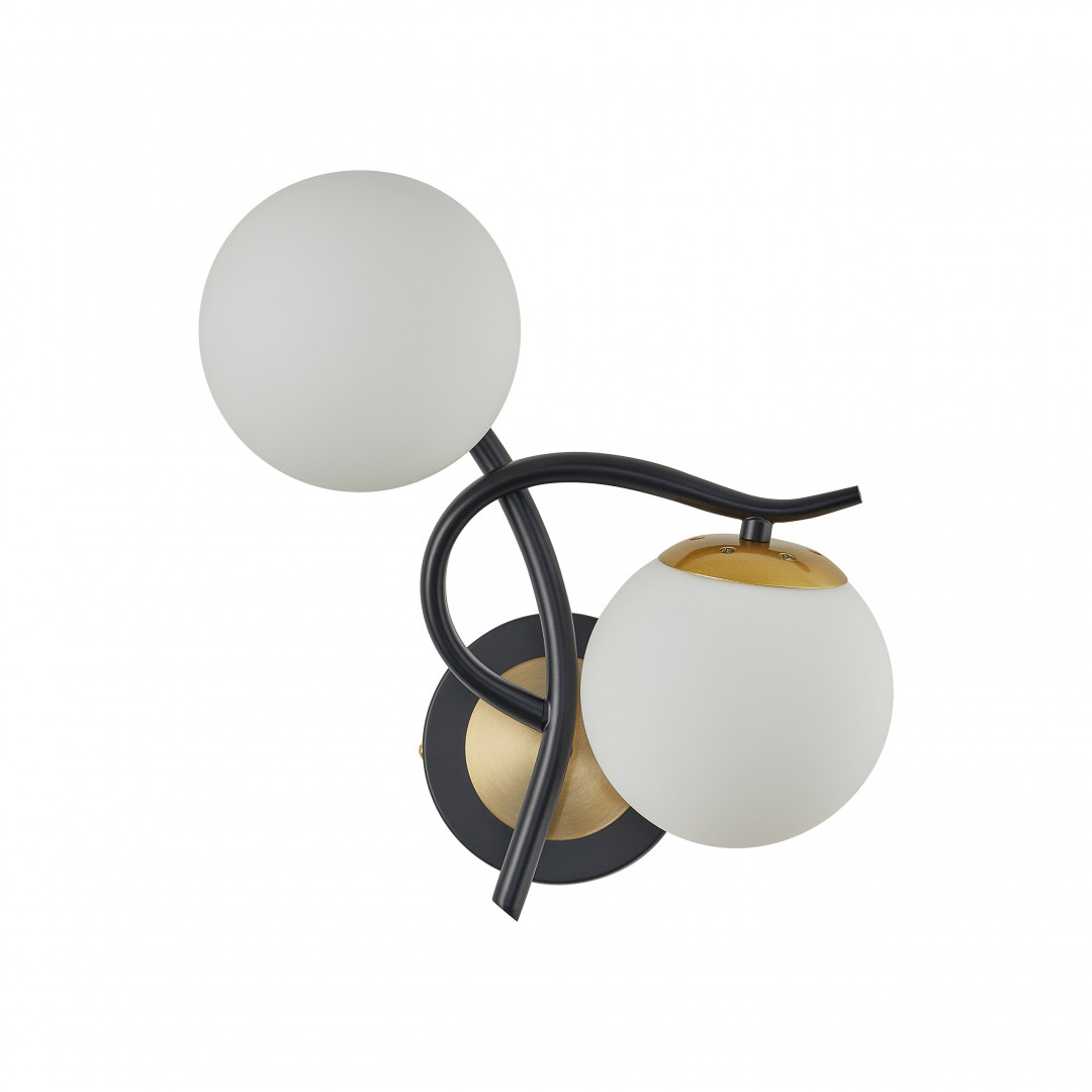 Бра Arte Milano Neapolis 273408/2B BK/GD