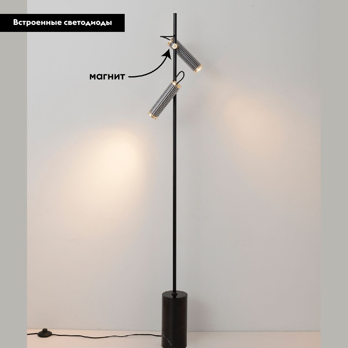 Торшер Crystal Lux EXTRA PT2