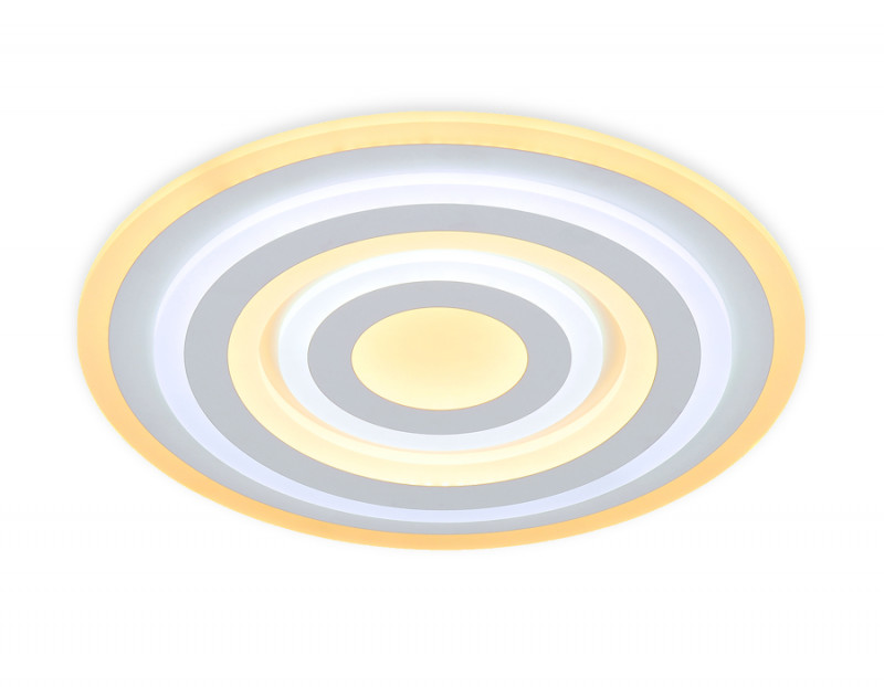 Накладная люстра Ambrella Light FA92 WH 144W D500