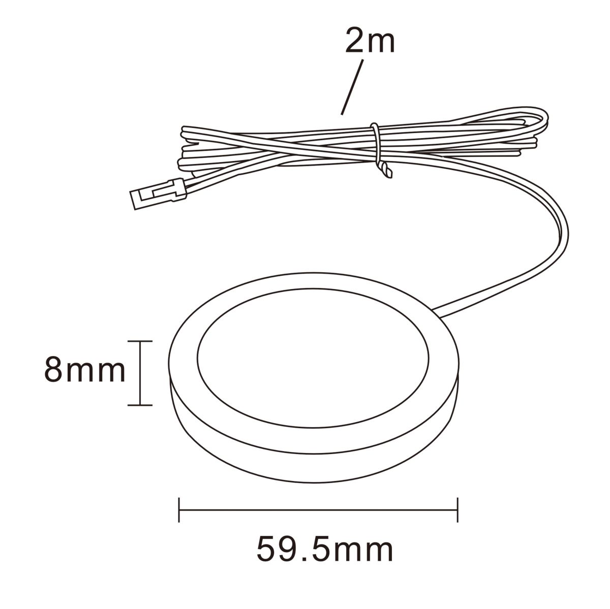 Накладной мебельный светильник Lightstar Mobiled 036230
