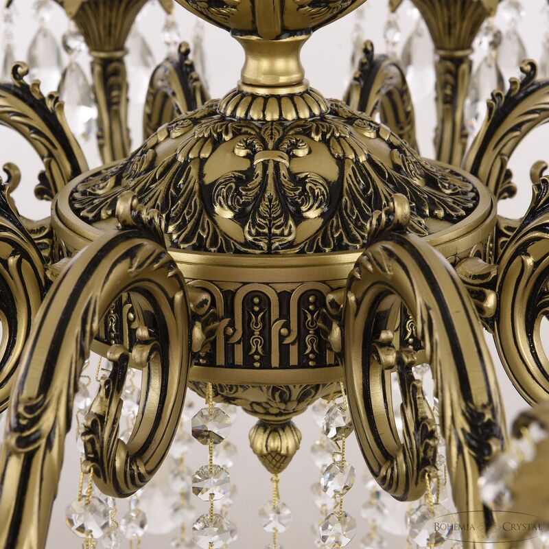 Подвесная люстра Bohemia Ivele Crystal AL79101/10/250 B AGB