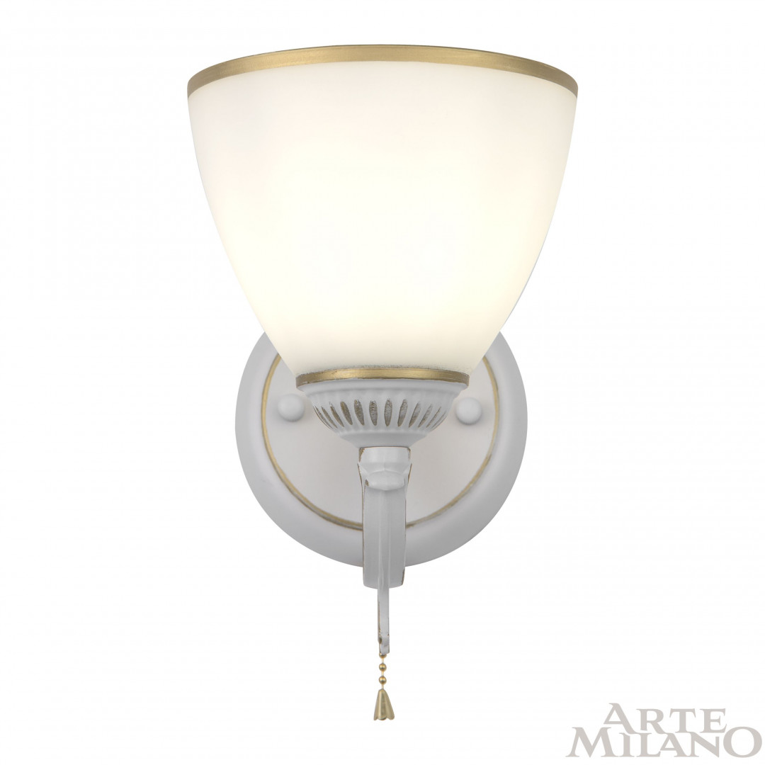 Бра Arte Milano 342837/1W WT+G