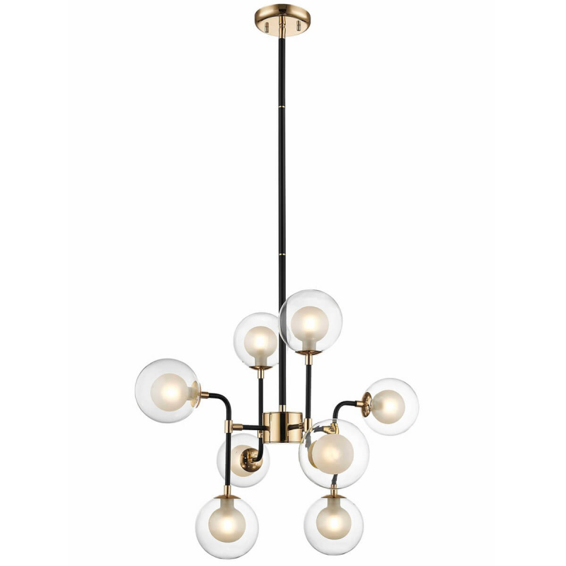 Подвесная люстра Zumaline RIANO P0454-08C-SDGF