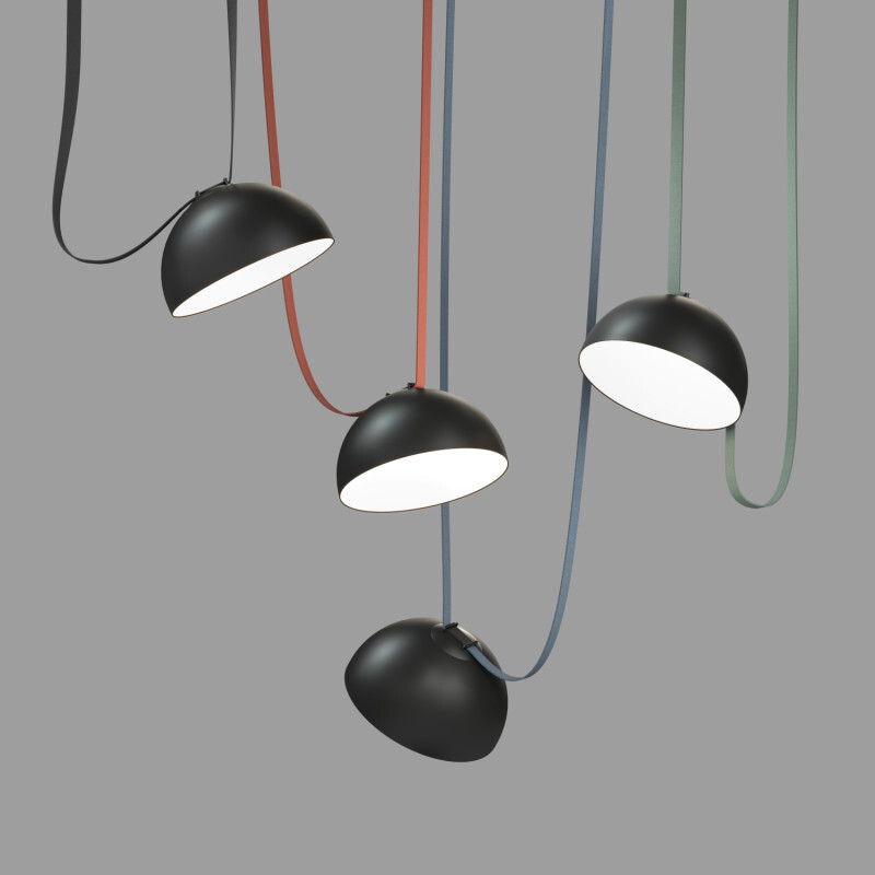 Трековый однофазный светильник Denkirs Belty Flow DK5562-BK