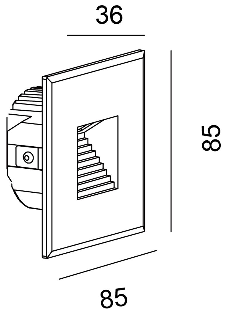 Встраиваемый светильник Deko-Light Light Base COB Indoor 563000