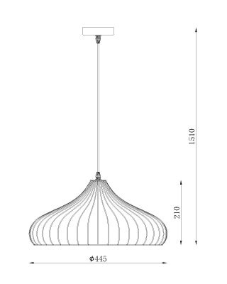 Подвесной светильник Lucide Vinti 02403/45/17