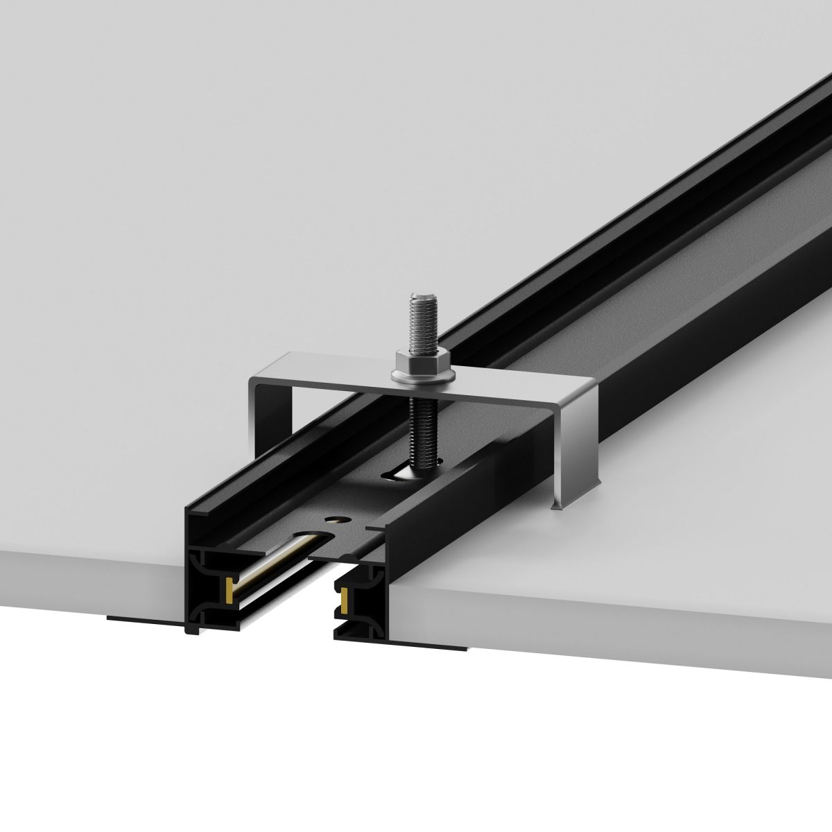 Шинопровод однофазный встраиваемый Hesby Lighting Skylite HSBL_0011