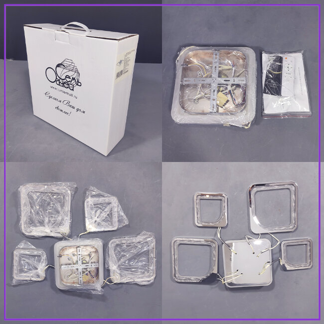 Потолочная люстра Seven Fires Brand SF7057/5C-CR-RGB