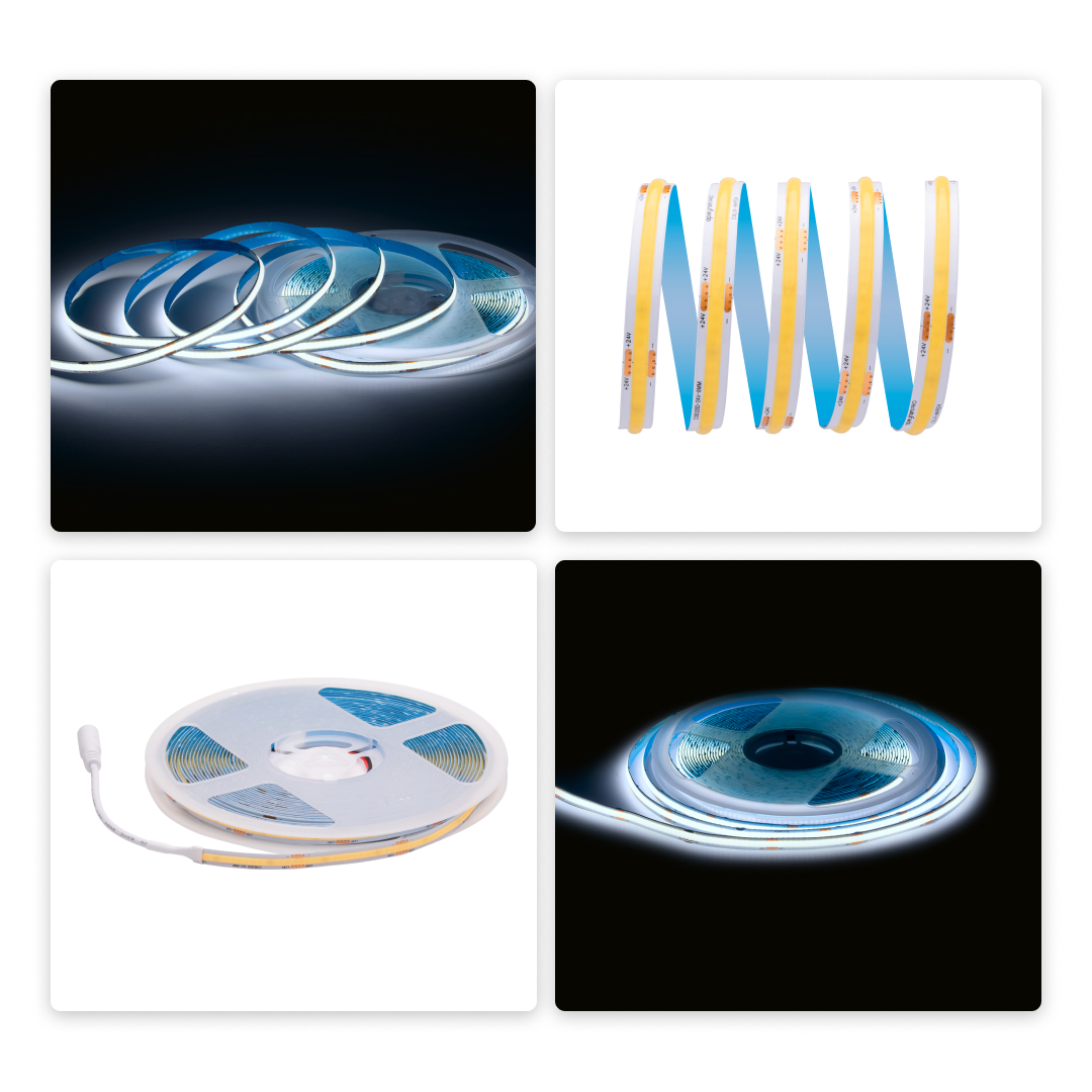 Светодиодная лента Apeyron 24В COB 12Вт/м 6500К 10м IP20 00-386