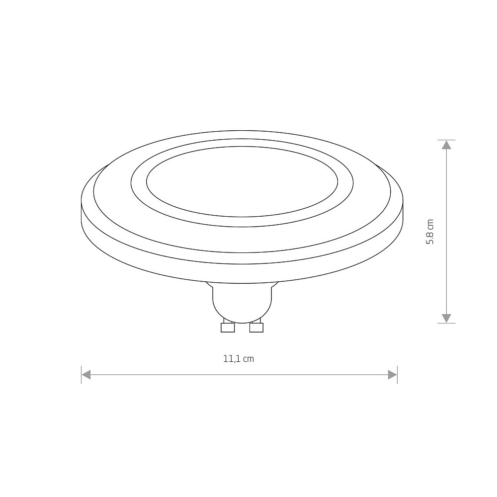 Светодиодная лампа Nowodvorski Bulb GU10 9W 3000K 9343