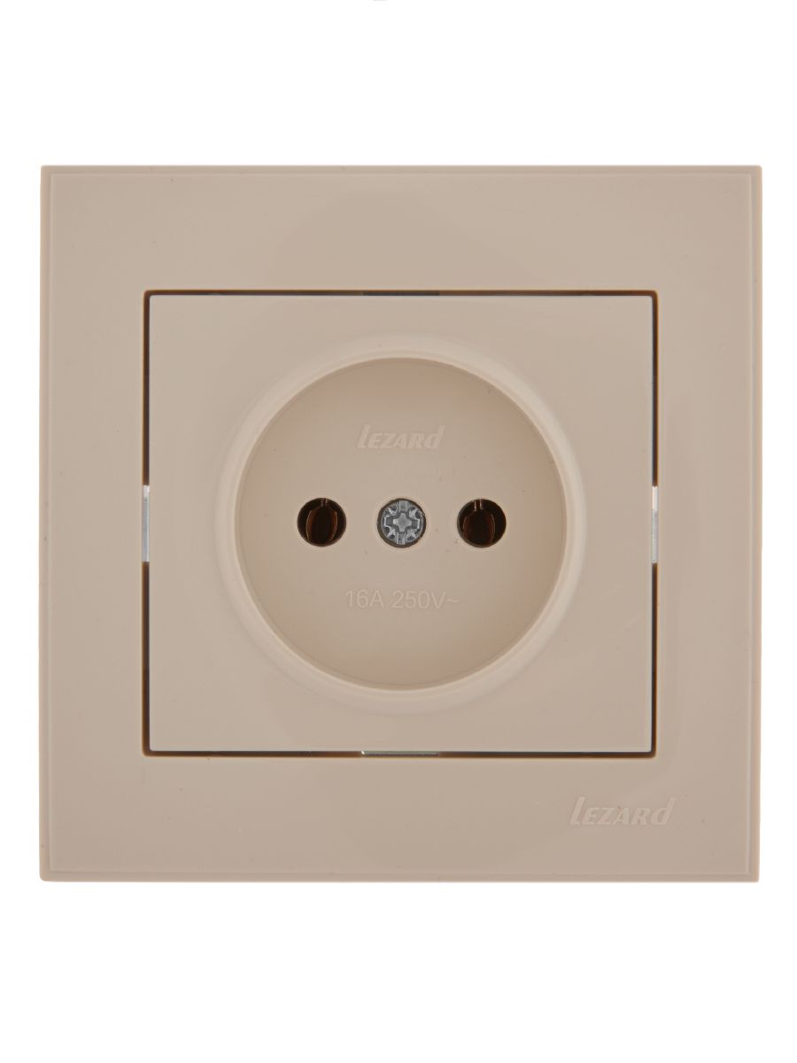 Розетка б/з Lezard Rain 703-0303-121