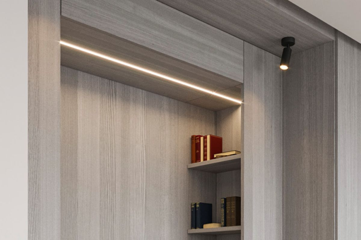 Накладной алюминиевый профиль М1506 Fiberli 14120101