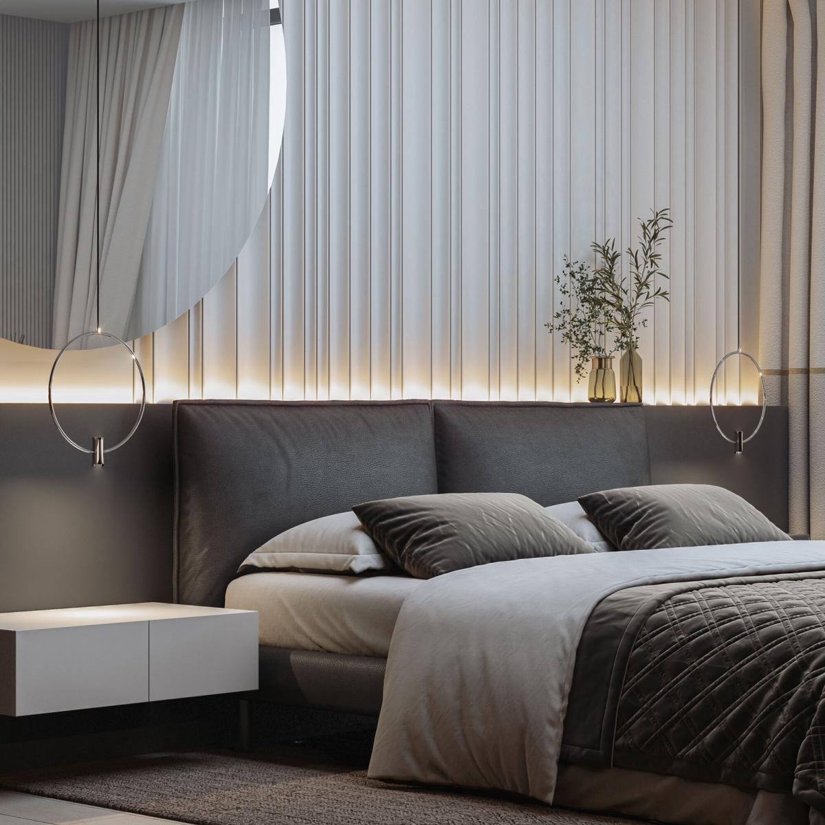 Подвесной светильник Eurosvet Layla 50257/1 LED никель a065625