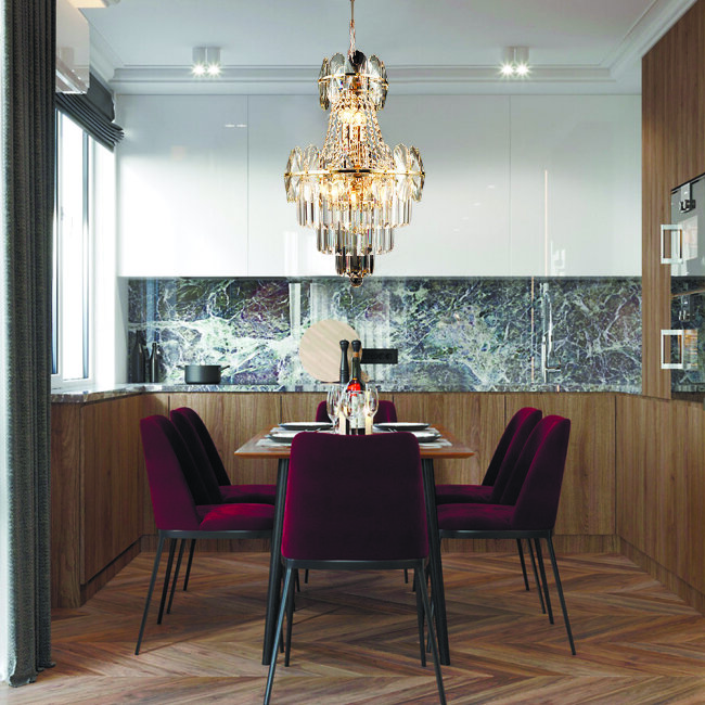 Подвесная люстра Wedo Light Мирзэ 70660.01.01.06