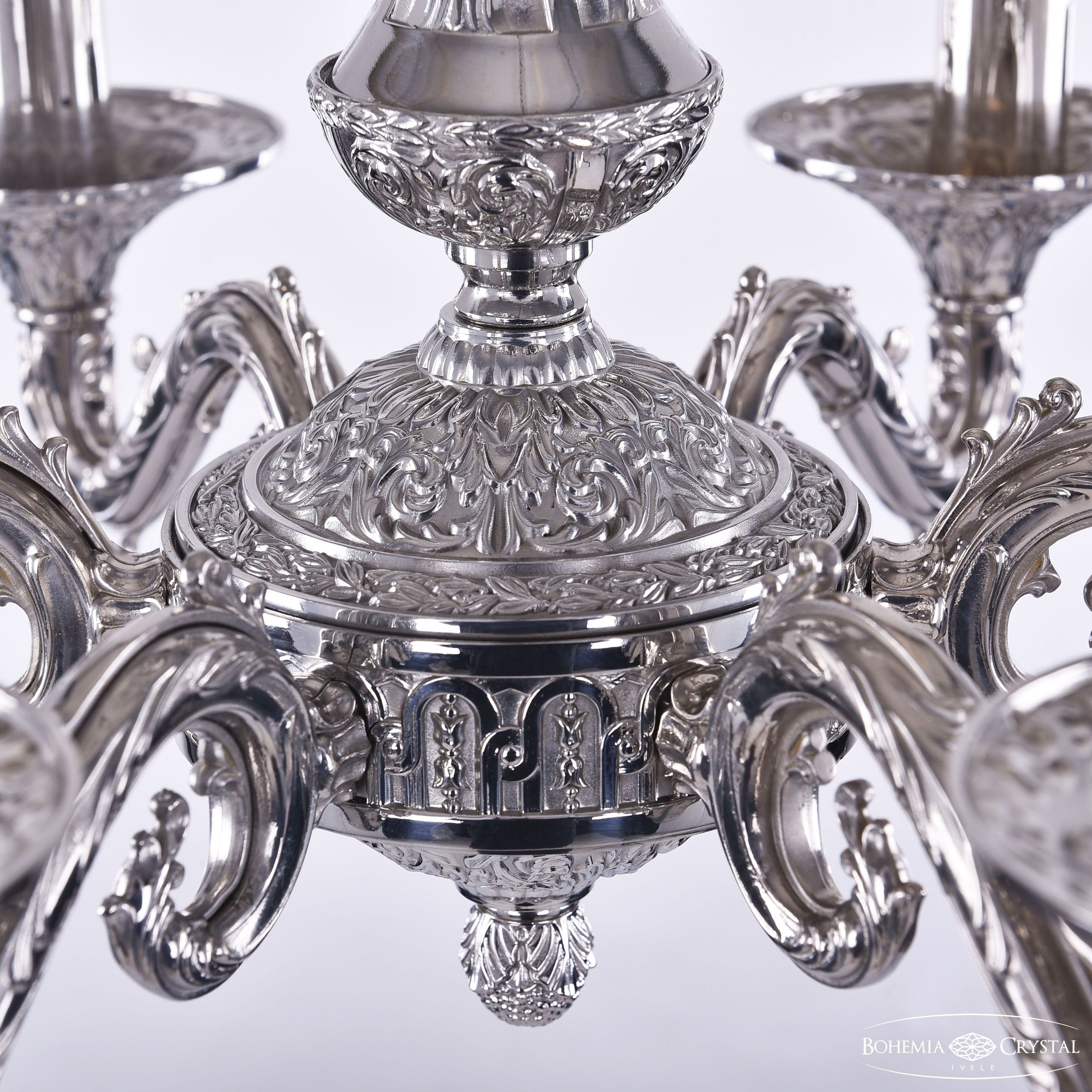 Подвесная люстра Bohemia Ivele Crystal Florence 71102/6/125 Ni