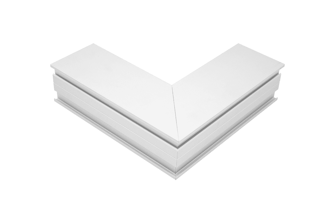 L-образный коннектор для профиля Lumker L5570-L90N 003233