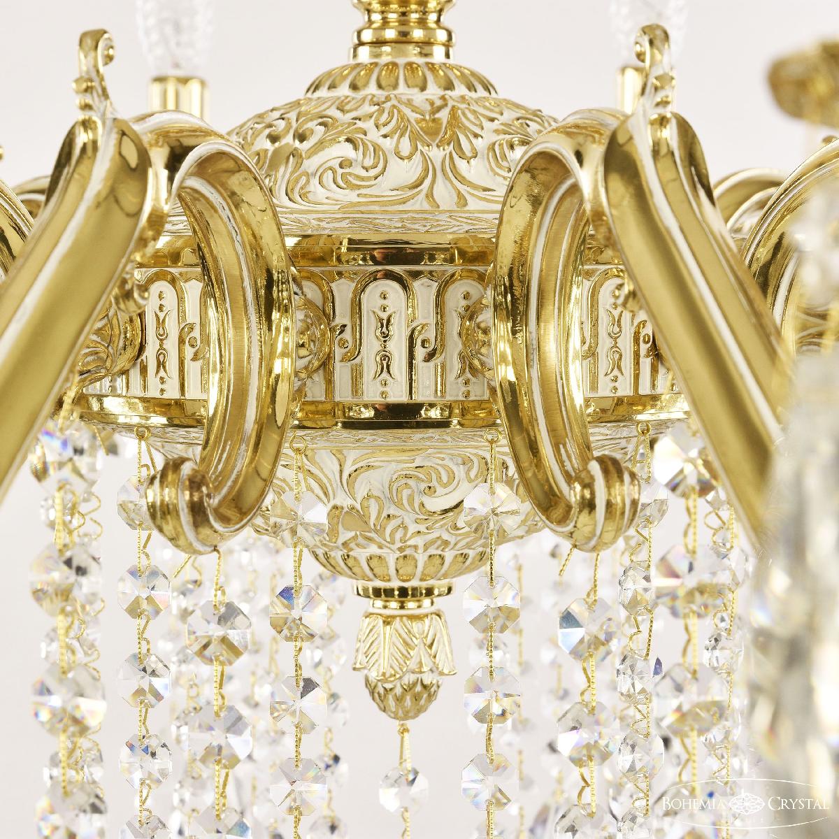 Подвесная люстра Bohemia Ivele Crystal Verona 72402/12/300 A GW FA3B