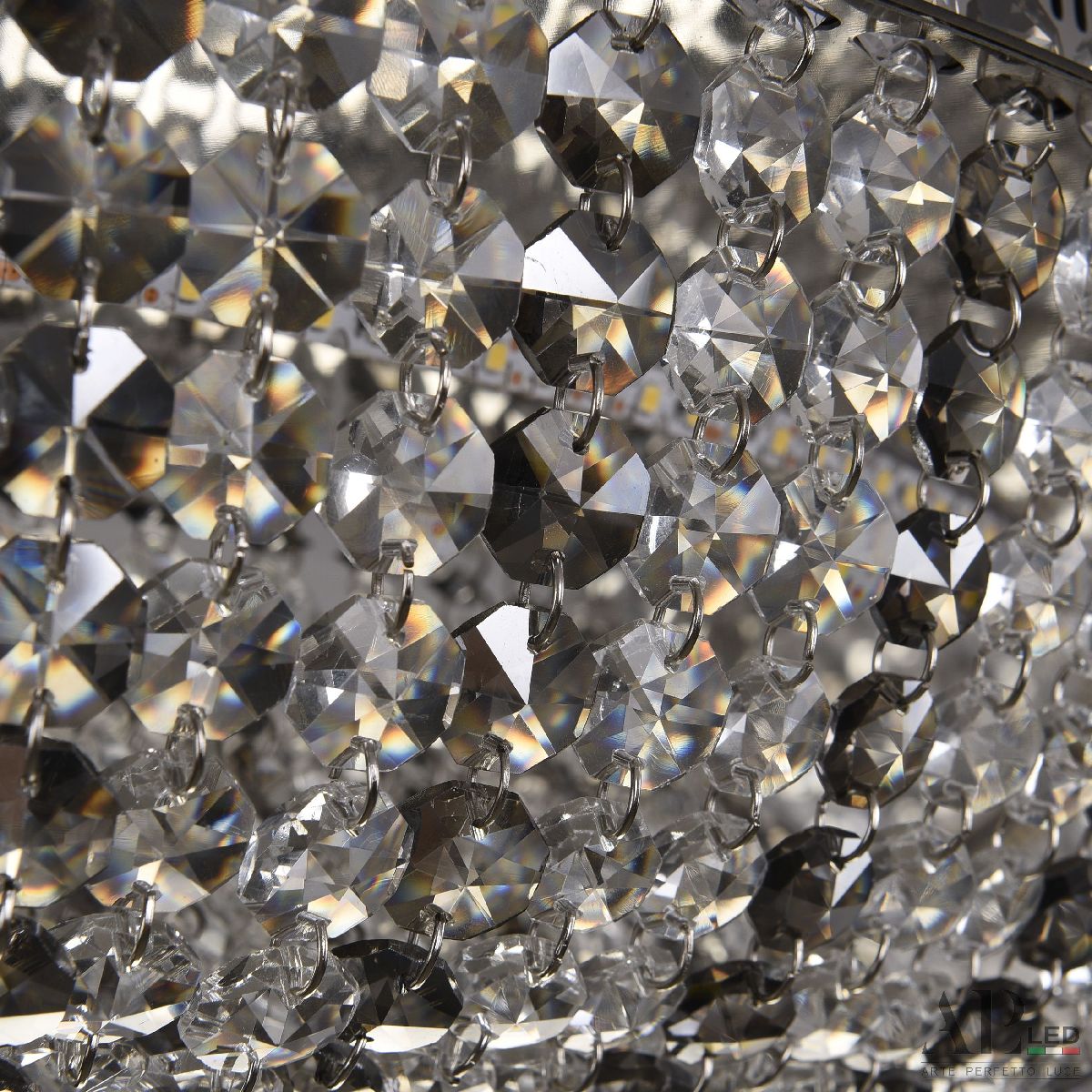 Потолочная люстра Arte Perfetto Luce Sicilia SH610.2.80.R.Ni.4000.Clear.731