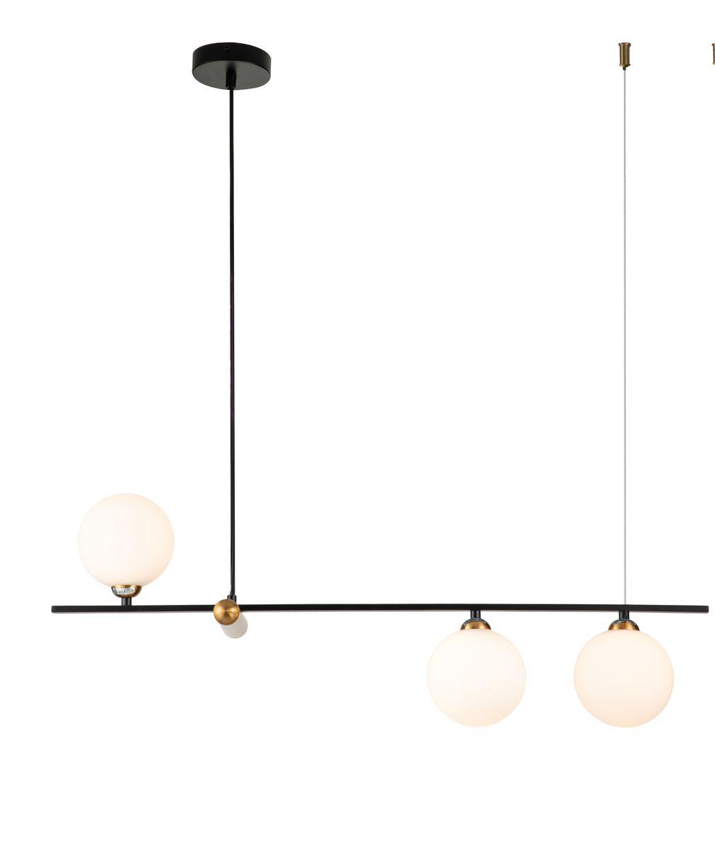 Подвесная люстра Indigo Opaco 11015/3P Black V000152