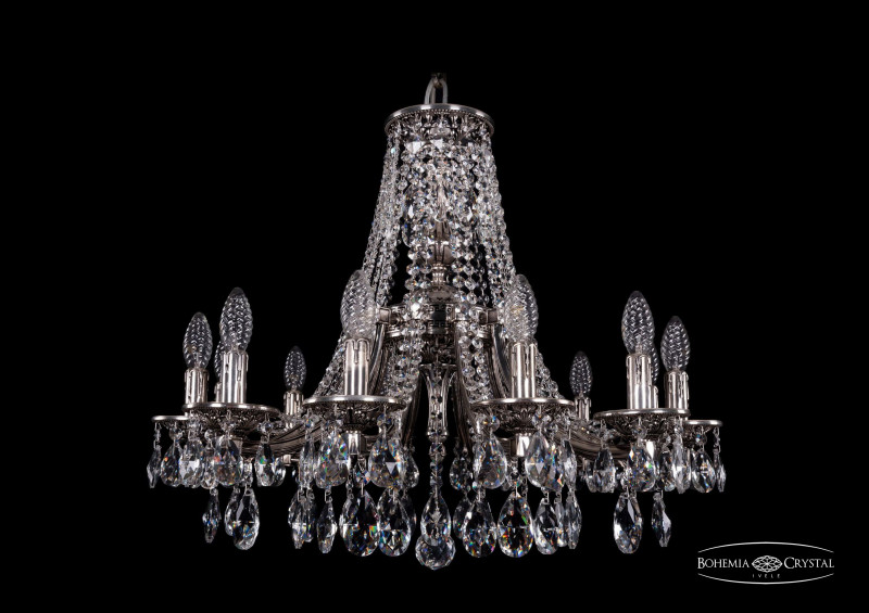 Подвесная люстра Bohemia Ivele Crystal 1771/12/220/A/NB
