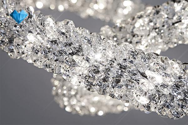 Подвесной светодиодный светильник Bogates Pandora 416/2 Strotskis