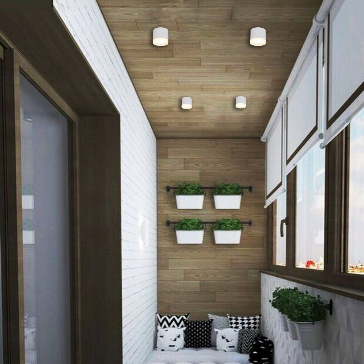 Накладной светильник Reluce 53065-9.5-001MN GX53 WH