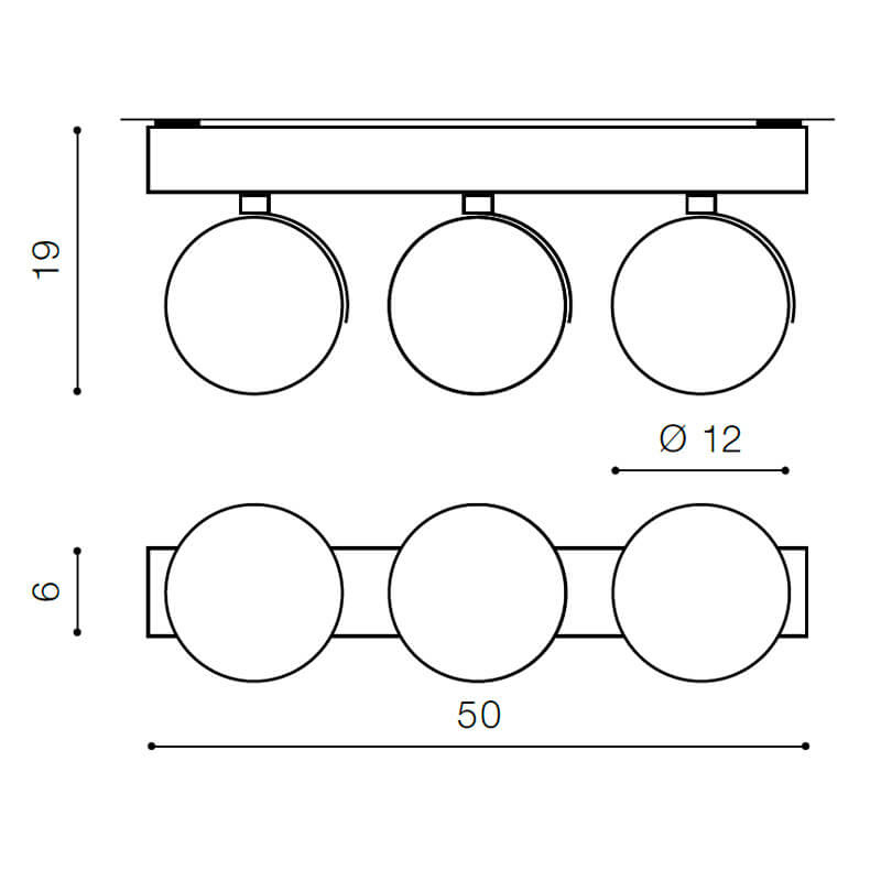 Спот Azzardo Jerry 3 230V AZ1886