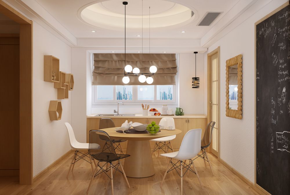 Зеркало Runden Дубовые планки V20083