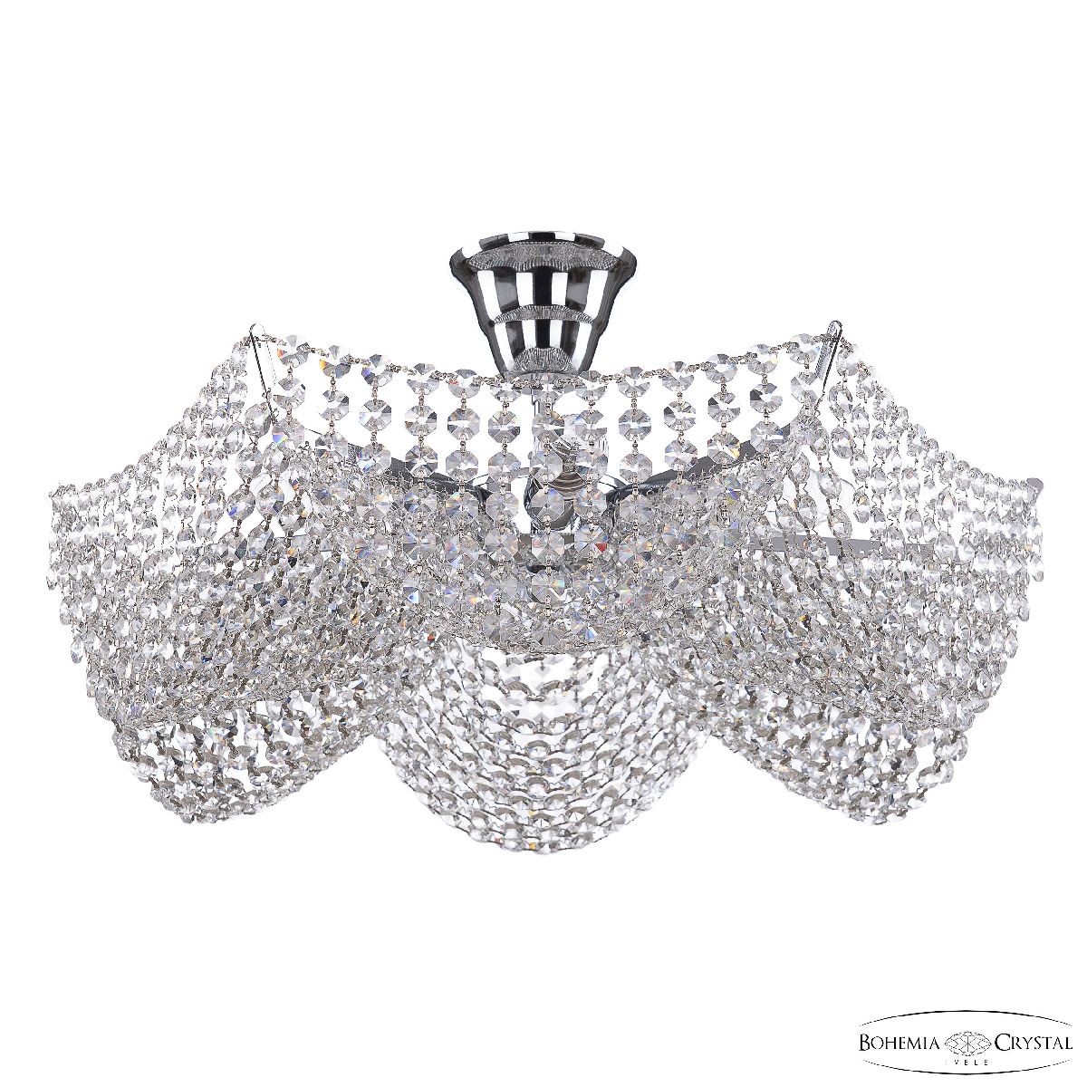 Потолочная люстра Bohemia Ivele Crystal 778/49 Ni