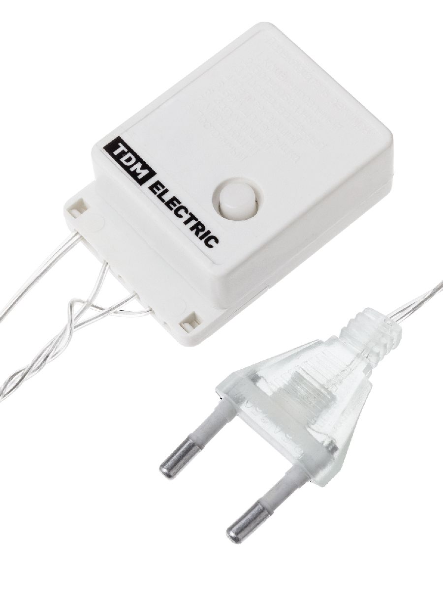 Светодиодная гирлянда TDM Electric СГ50Г5 250V голубая 8 режимов SQ0361-0034