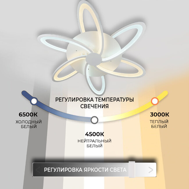 Потолочная люстра Wedo Light Kornelis 75407.01.09.06