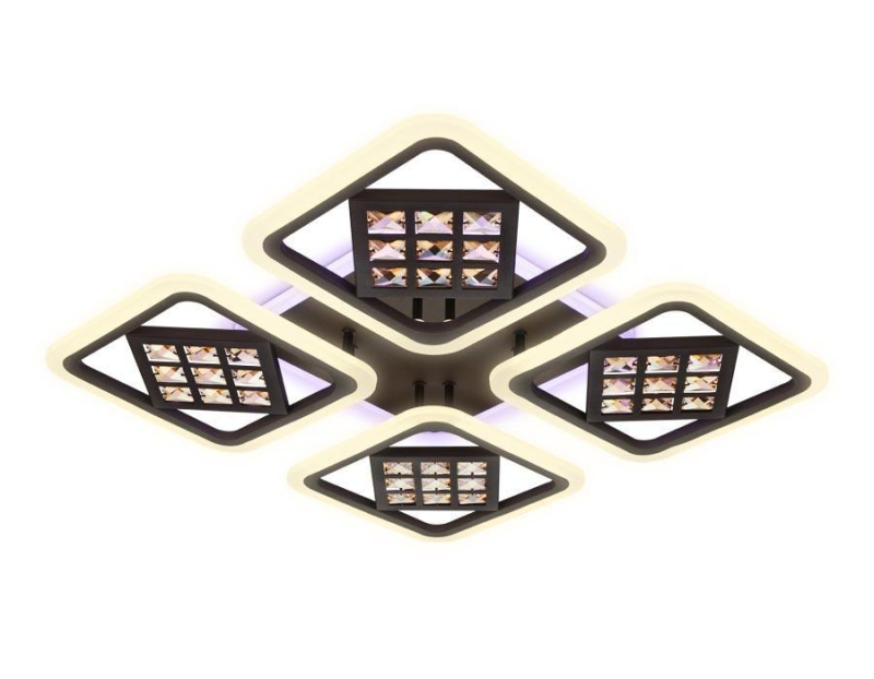 Потолочная светодиодная люстра Ambrella Light Acrylica Ice FA287