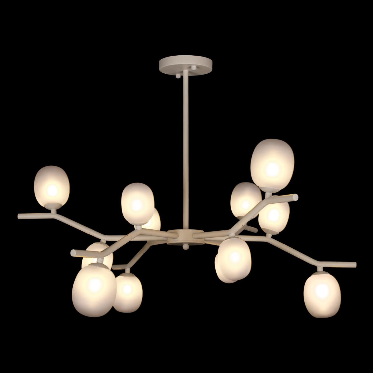 Люстра на штанге Loft IT Sakura 10212/12 White