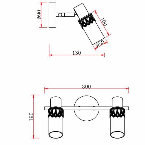 Спот Rivoli Lodi 7018-702 Б0044755
