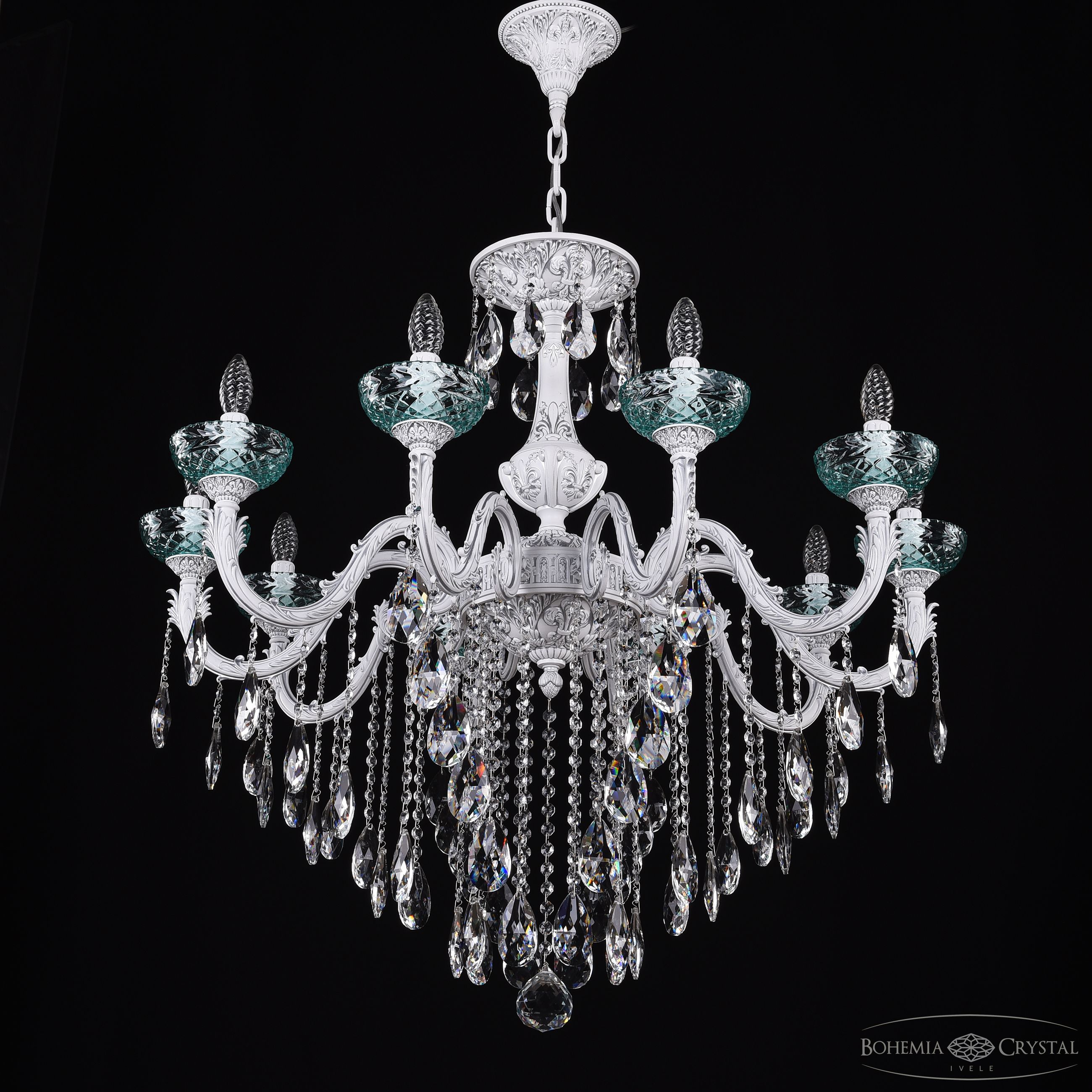 Подвесная люстра Bohemia Ivele Crystal AL79101/10/300 B WMN P Birusa/M-1F