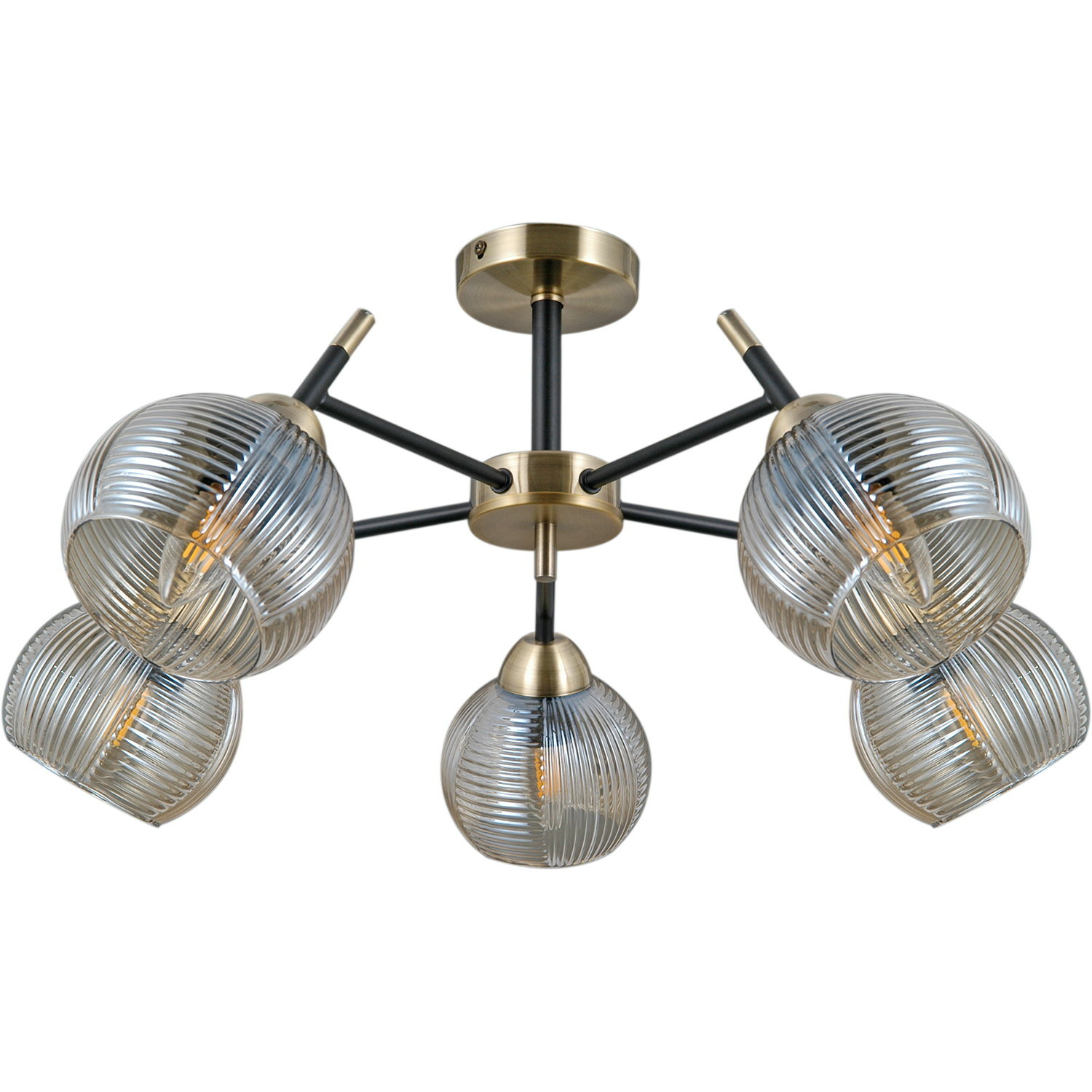 Люстра на штанге Illumico IL0375-5CSQ-79 AB BK