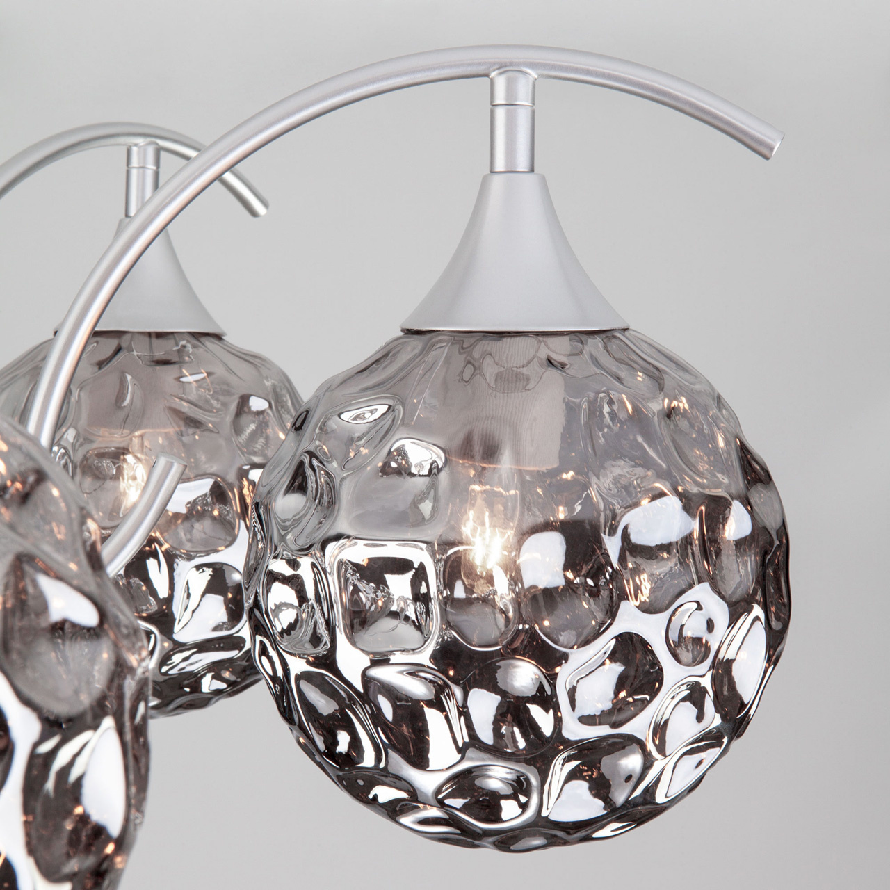 Потолочная люстра Eurosvet Clio 70102/6 серебро