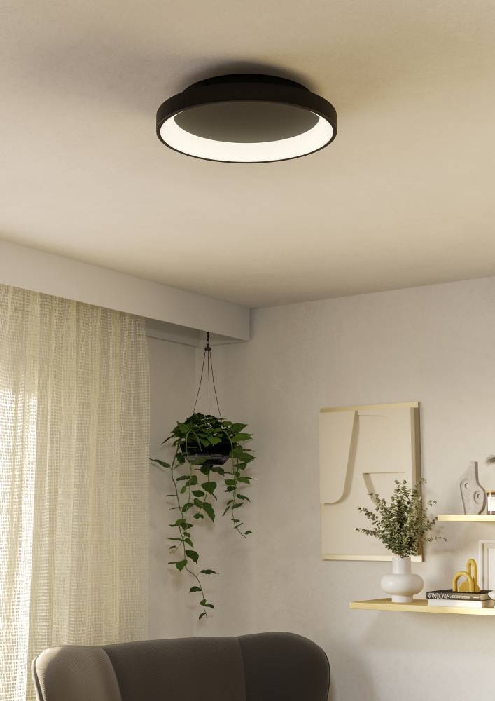 Потолочный светильник светодиодный круглый светодиодный Eglo Loretello 901251