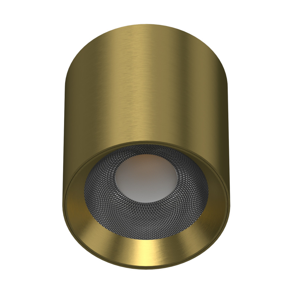 Потолочный светильник светодиодный круглый светодиодный круг влагозащищенный Italline IT014-0207 gold