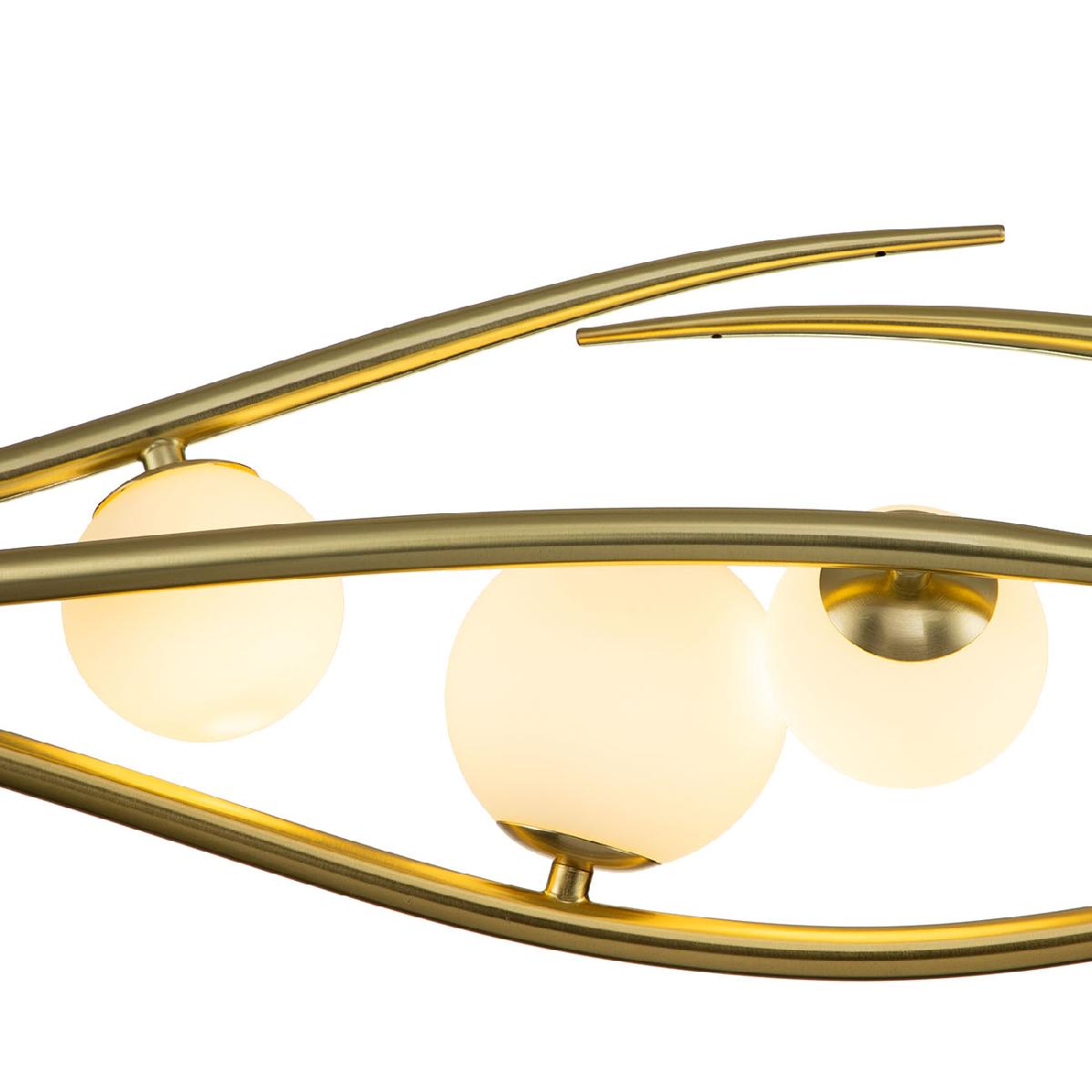 Подвесная люстра Indigo Flusso 11025/5P Gold V000230