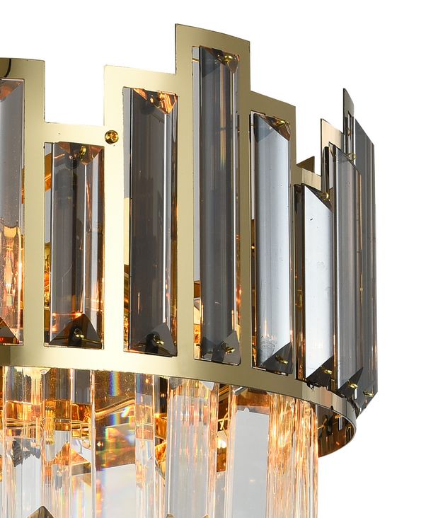 Подвесная люстра Natali Kovaltseva IMPERIUM 76018/5C GOLD PLATED