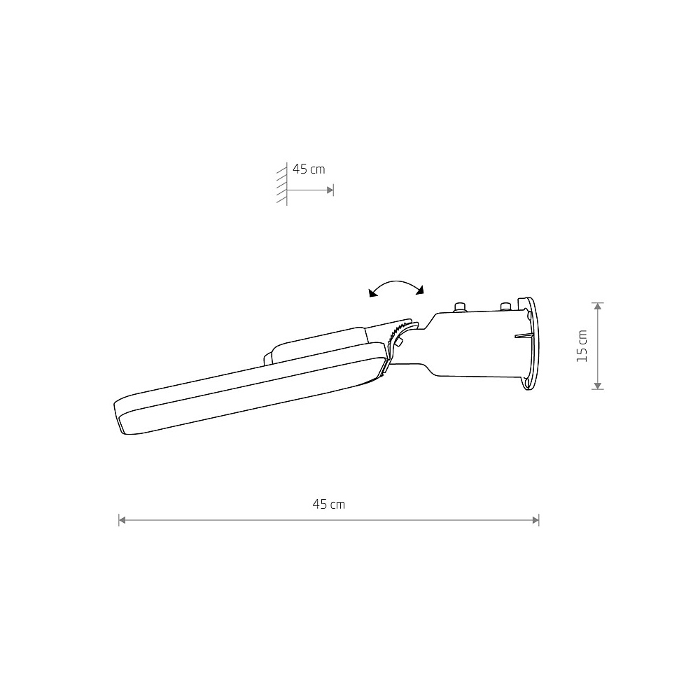 Уличный настенный светильник Nowodvorski Pathway Led Black 10642
