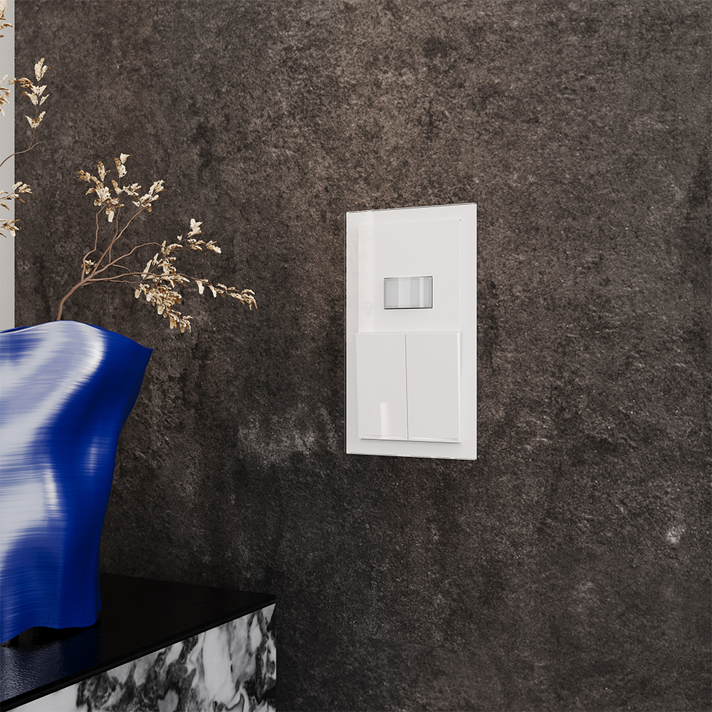 Рамка на 2 поста Voltum S70 VLS110201 (белый, стекло)